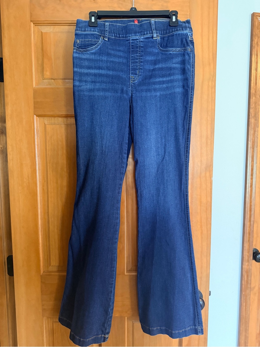 SPANX Dark Blue Flare Jeans